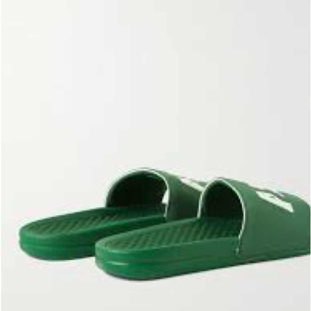 APL Athletic Propulsion Labs - Logo-Embossed TechLoom Slides - Green - Picture 2 of 4